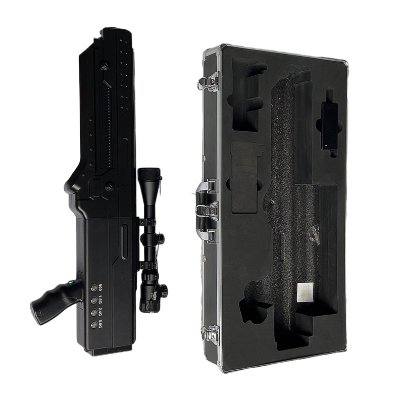  南县手持便携式枪型低空防御反制四通道A型